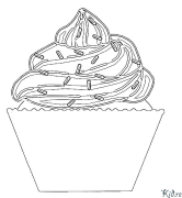 chocolate Coloring Pages To Print